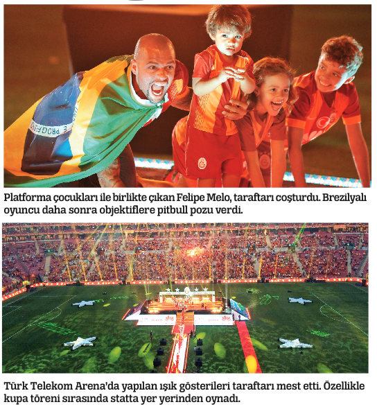 Aslan tacını taktı